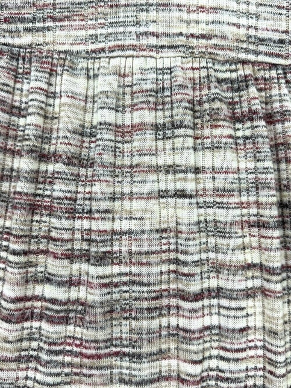Maurices Spacedye Babydoll Long Sleeve Tee - Picture 7 of 9